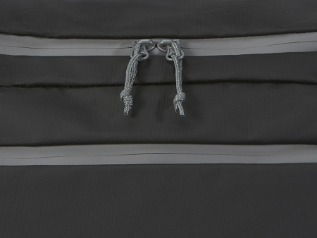 Водонепроницаемая спортивная сумка-рюкзак Aqua, объемом 35 л, сплошной черный