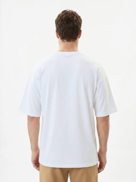 Футболка Oversize Premium 210, белая, размер S