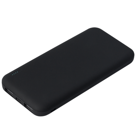 Внешний аккумулятор с подсветкой Люче (Luce) 10000 mAh, черный