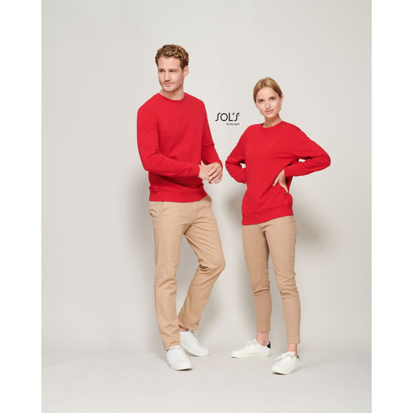 Толстовка свитшот унисекс COMET 280 из органического хлопка