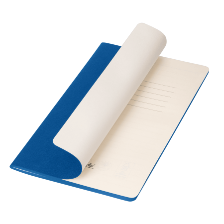 Блокнот Corsa slim, ярко-синий