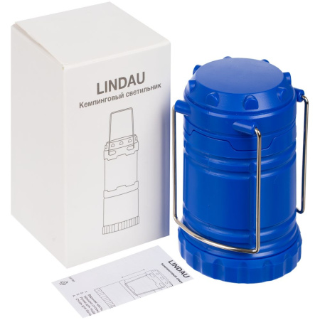 Кемпинговый фонарь Lindau, синий