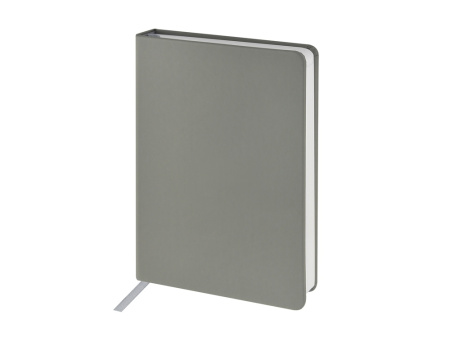 Ежедневник с каменной бумагой недатированный А5 Carrara, серый