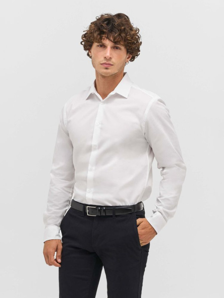 Рубашка мужская Bailey, белая, размер S