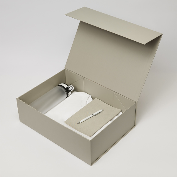 Набор с одеждой RUST NEO (футболка, бутылка, ежедневник, ручка), белый, XS/S