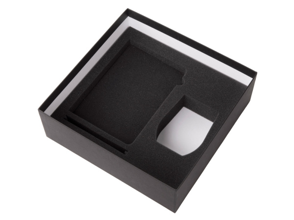 Подарочный набор Color it с блокнотом, пластиковой ручкой и термокружкой