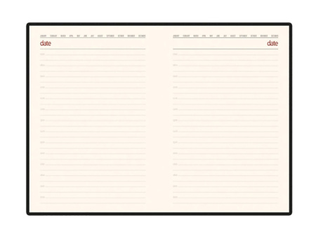 Ежедневник недатированный А5 Senate с магнитным клапаном