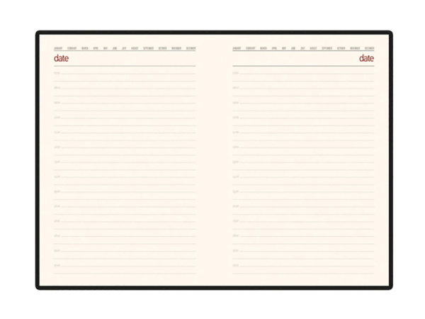 Ежедневник недатированный А5 Senate с магнитным клапаном