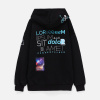Толстовка унисекс оверсайз Sartoro, черная, размер 3XL/4XL