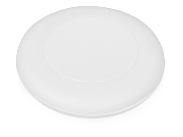 Беспроводное зарядное устройство со встроенным кабелем 2-в-1 Disc, белый Беспроводное зарядное устройство со встроенным кабелем 2-в-1 Disc, белый