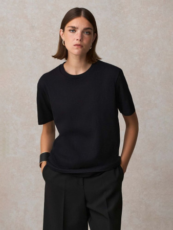 Футболка унисекс Lyam, черная, размер 3XL