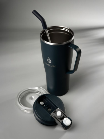 Термостакан Kasumigaoka, темно-синий