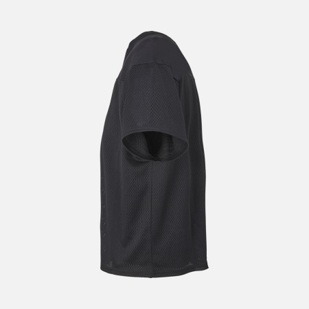 Футболка унисекс Nino с V-образным вырезом, черная, размер XXL