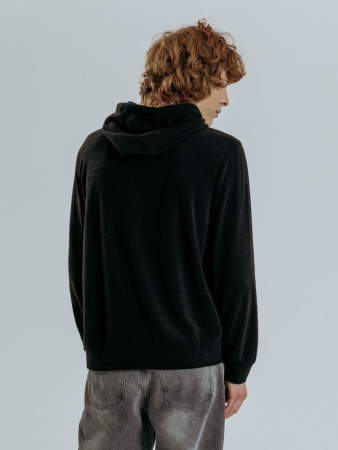 Худи унисекс Prima Vista, черное, размер XL
