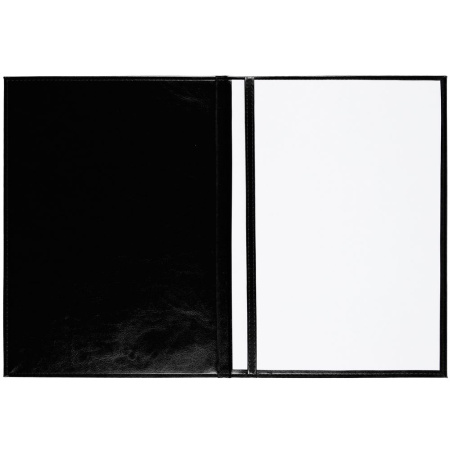 Папка адресная Nebraska, черная Папка адресная Nebraska, черная