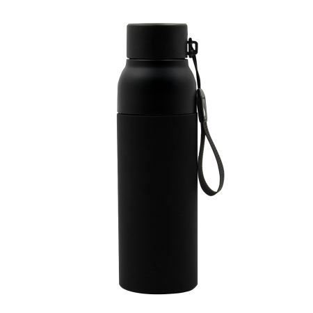 Термобутылка Button Black (черный)