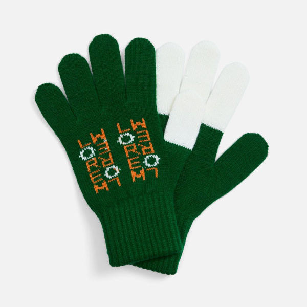 Перчатки вязаные Guanti на заказ, акрил, размер S/M