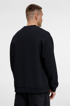 Свитшот унисекс Sinkopa, черный, размер XL/XXL