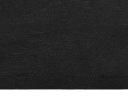 Футболка из джерси с протяжками Portofino унисекс, черный