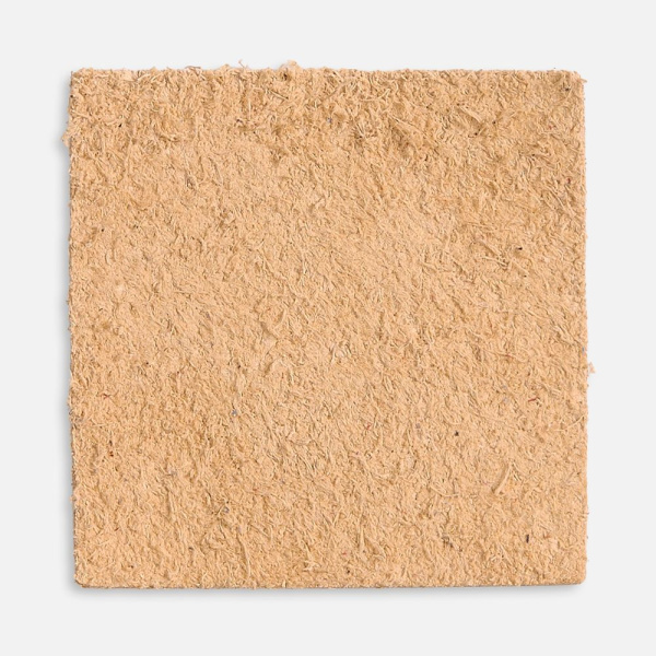 Лейбл кожаный Pasek, L, бежевый