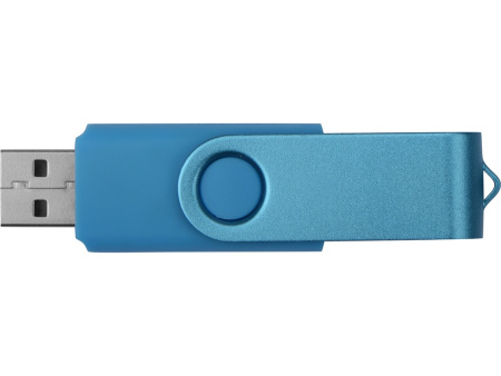 Флеш-карта USB 2.0 8 Gb Квебек Solid, голубой