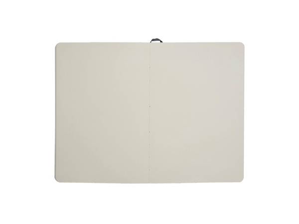 Скетчбук Sketch & Art в мягком переплете 140х210 мм, 100 л. бежевой бумаги 100 гр., голубой