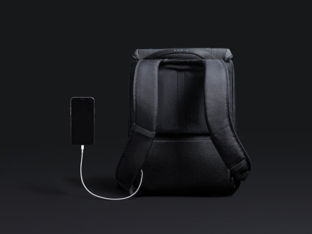 Водостойкий антикражный рюкзак Clickpack для ноутбука 15.6, черный