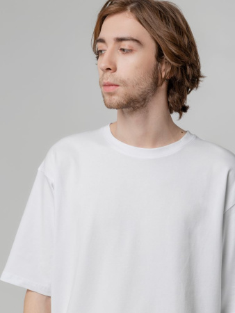 Футболка унисекс оверсайз Street Vibes, молочно-белая, размер XS/S