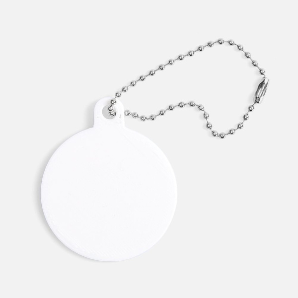 Подвеска Round, 3D-печать, белая