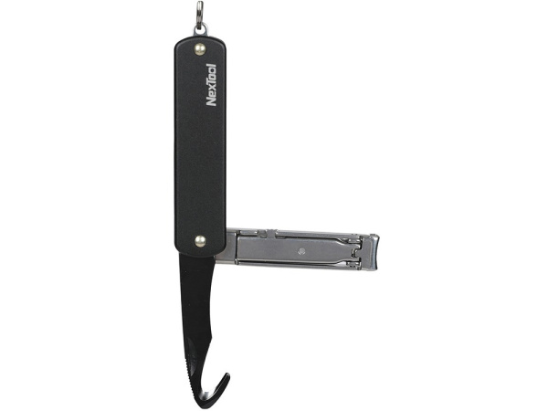 Мультитул-книпсер Nextool Multi Functional Nail Clipper, черный, 6 функций