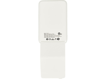 Внешний беспроводной аккумулятор GenerIQ, 10000 мАч, белый