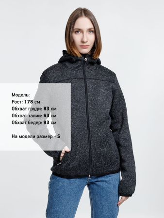 Куртка с капюшоном унисекс Gotland, черная, размер XXL