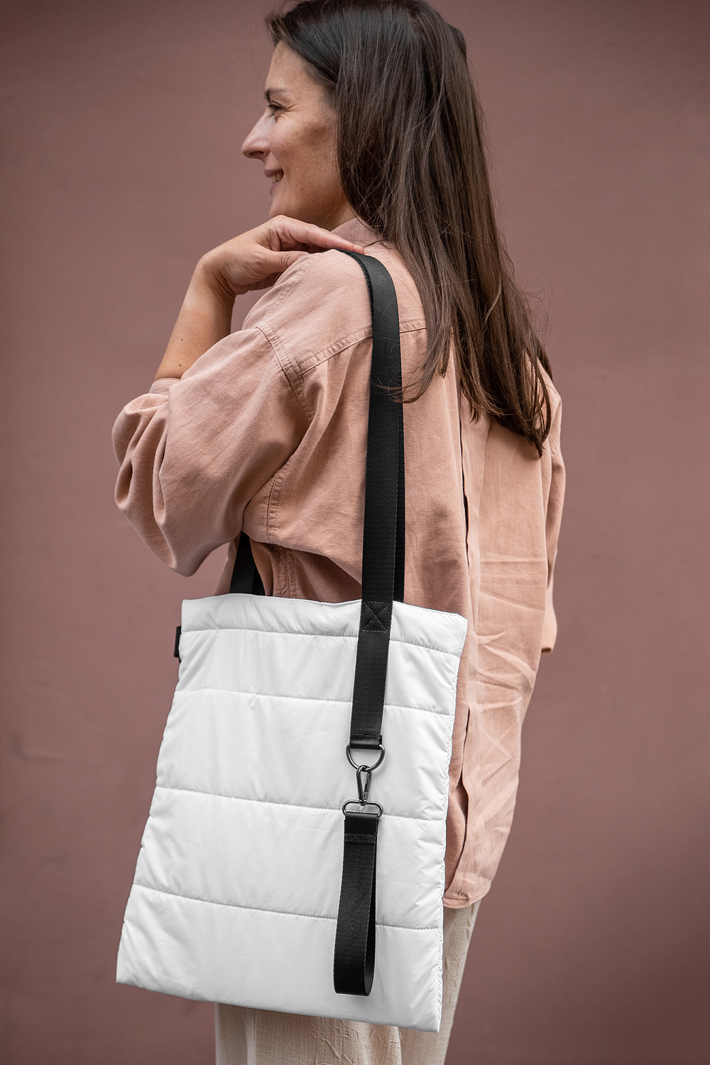 Шоппер Superbag Bubble, с кнопкой