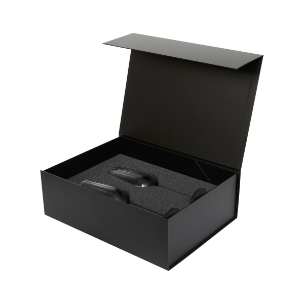 Подарочный набор 2 бокала для шампанского Mancera в черной коробке