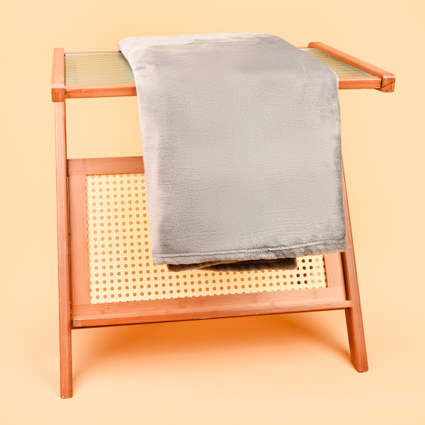 Плед FLANNEL, серый