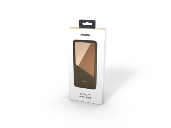 Внешний аккумулятор Rombica NEO Bright 2C, коричневый