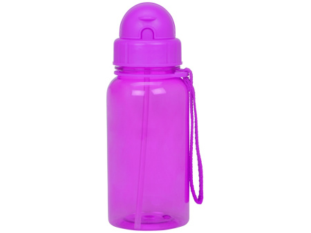 Бутылка для воды со складной соломинкой Kidz