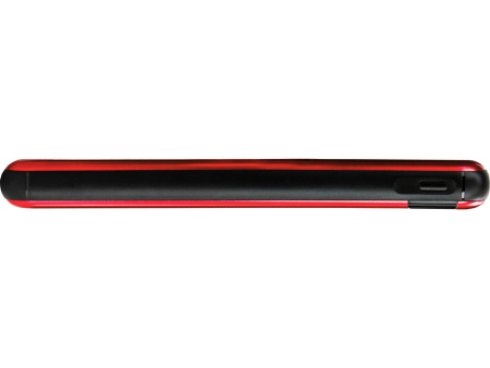 Внешний аккумулятор Forge v.2, металл, 10000mah, красный