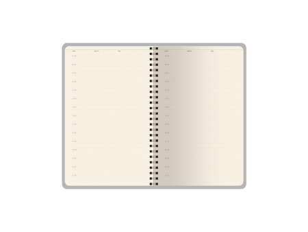 Ежедневник недатированный А5 Alba, зеленый