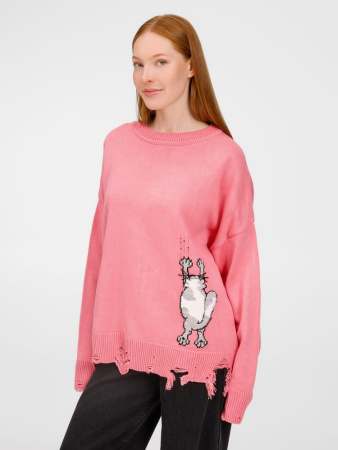 Джемпер Sharpick, розовый, размер S/M