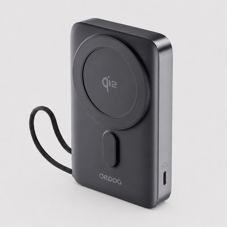 Внешний АКБ NRG MageSafe QI2 10000 мА-ч, 15Вт QI