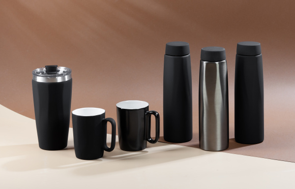 Кружка керамическая "Calypso" 250 мл, покрытие soft touch