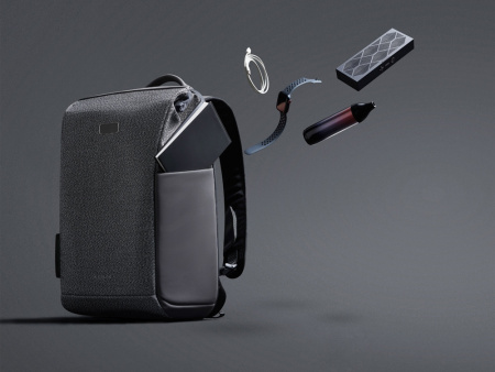 Антикражный рюкзак SnapPack для ноутбука 16, серый