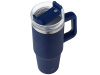 Термокружка KRANSTON с двойными стенками из переработанной нержавеющей стали, синий нейви