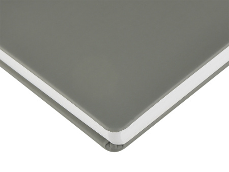 Ежедневник с каменной бумагой недатированный А5 Carrara, серый