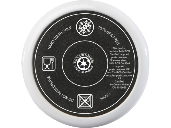 Термокружка Melbourne, переработанная сталь, 1200 мл