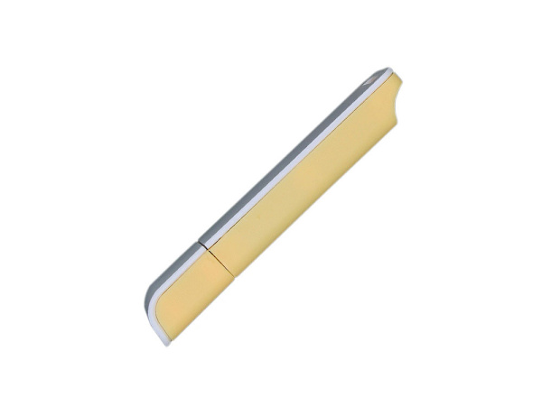 USB 2.0- флешка на 8 Гб с оригинальным двухцветным корпусом