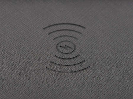 Многофункциональный коврик для мыши Multi Pad с беспроводной зарядкой и LCD экраном, 10 Вт, черный