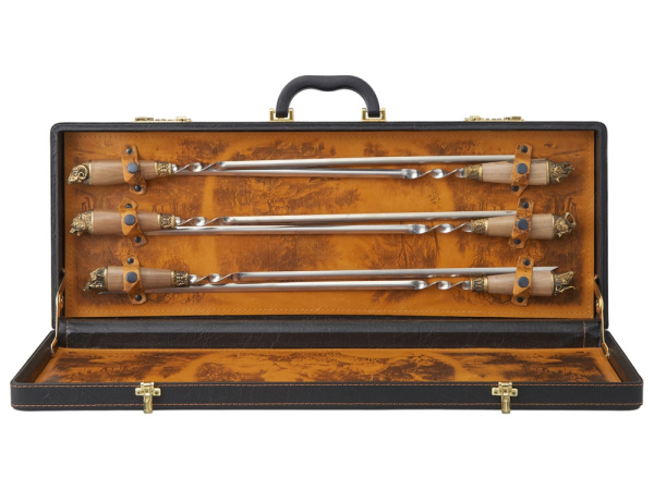 Подарочный набор Королевская охота, коричневый