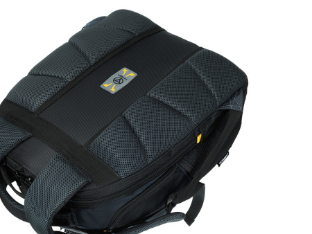 Рюкзак TORBER МЕГАПОЛИС с отделением для ноутбука 15.6, чёрный/серый, полиэстер, 35,5 х 23 х 45 см